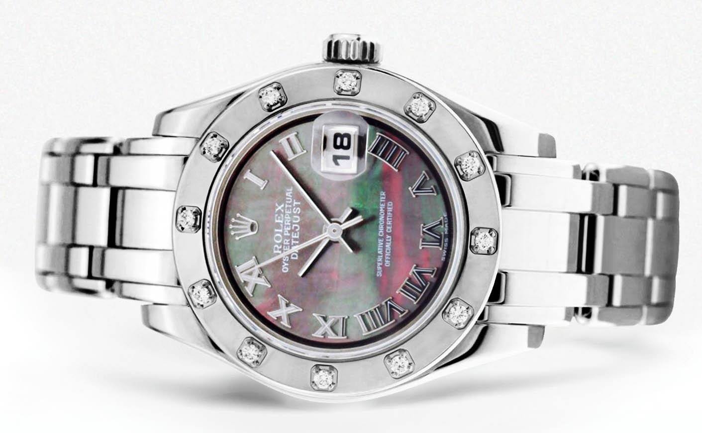 ロレックス パールマスター レディースウォッチ | 18Kホワイトゴールド | 29mm