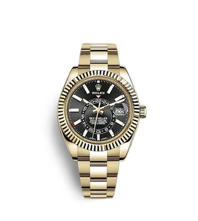 Sky-Dweller Oyster, 42 mm, yellow gold