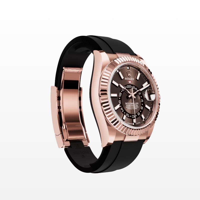 ロレックス スカイドゥエラー  オイスター、42 mm、エバーローズゴールド  リファレンス m336235-0002