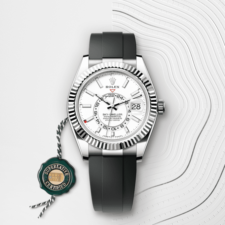 ロレックス スカイドゥエラー  オイスター、42 mm、ホワイトゴールド  リファレンス m336239-0003