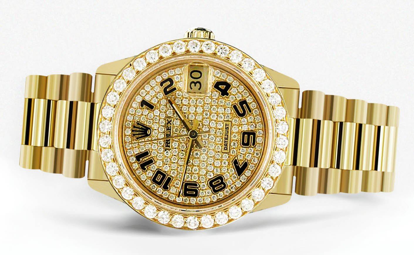 ロレックス デイトジャスト レディースウォッチ | 18Kイエローゴールド | 31mm
