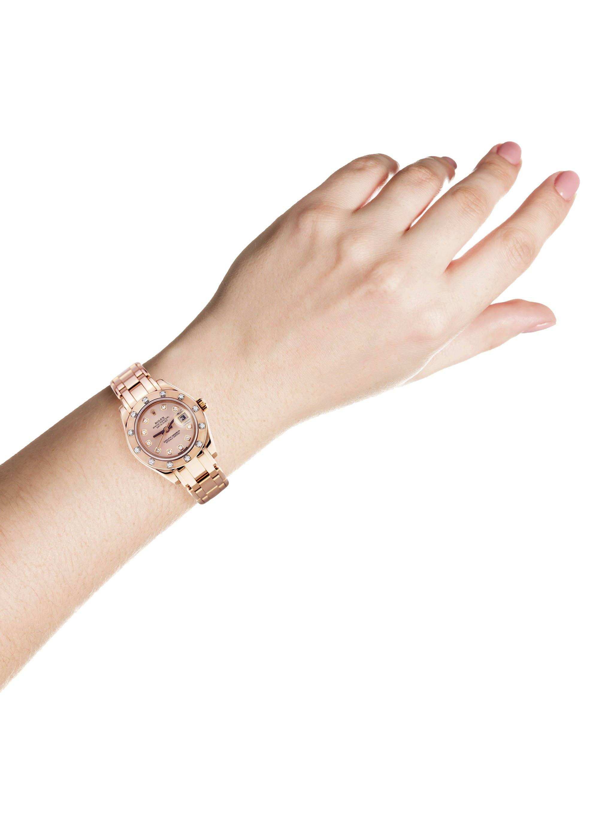 ロレックス パールマスター レディースウォッチ | 18Kピンクゴールド | 34mm