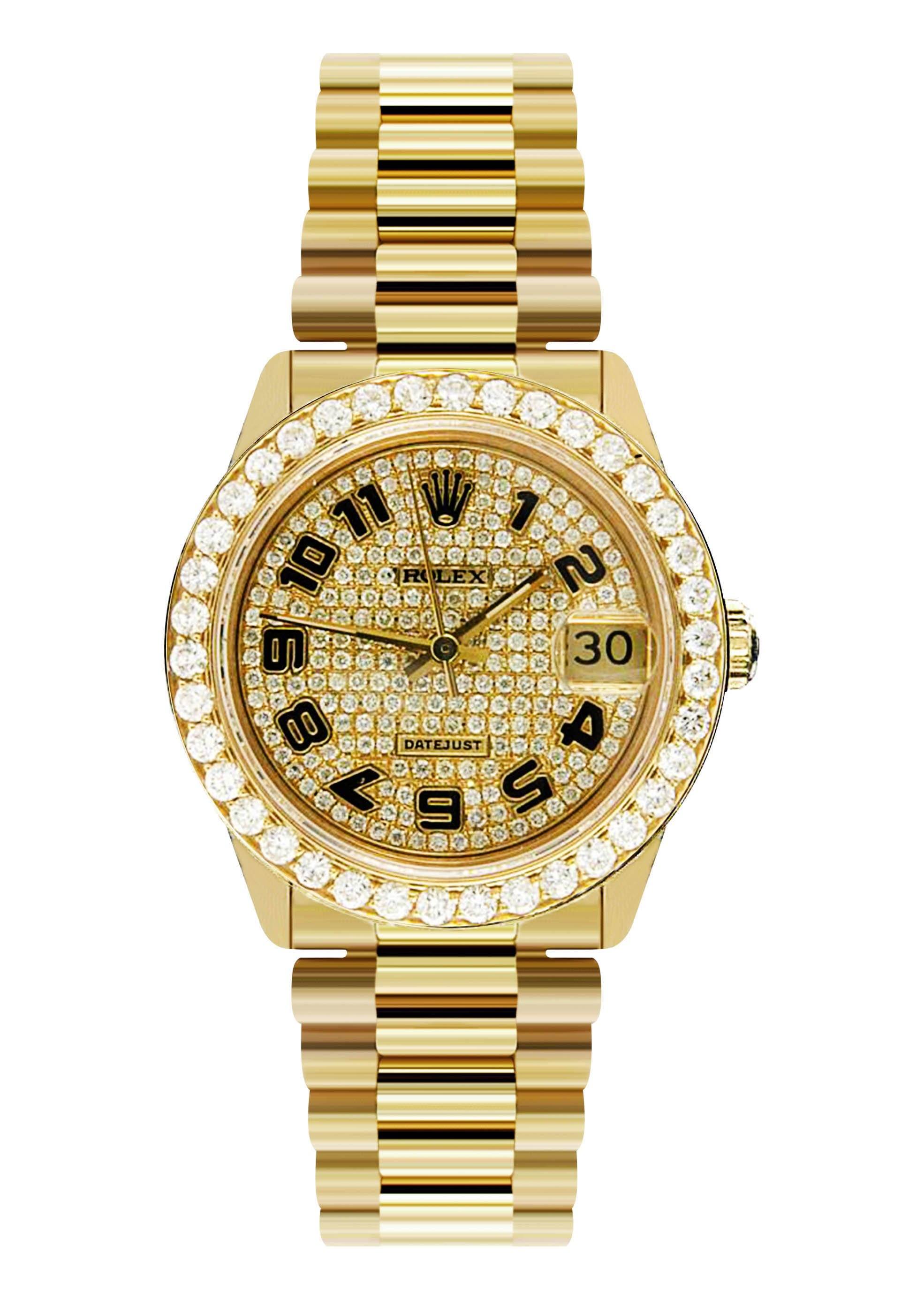 ロレックス デイトジャスト レディースウォッチ | 18Kイエローゴールド | 31mm