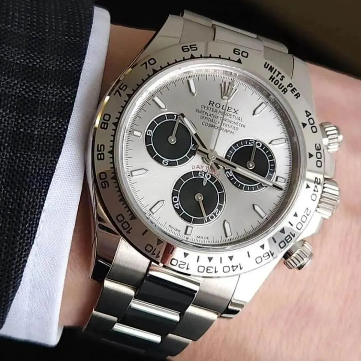 当日出荷 ROLEX ロレックス 116509 コスモグラフ デイトナ オイスター、40 mm、ホワイトゴールド