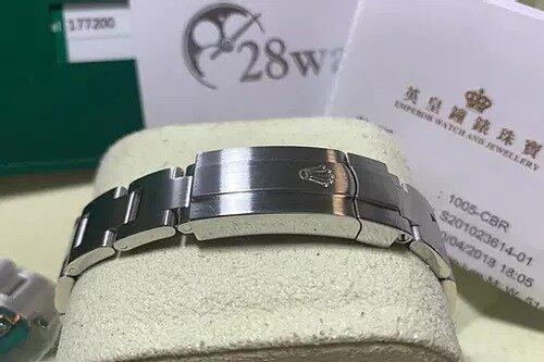 R0lex Oyster Perpetual 177200 Blue