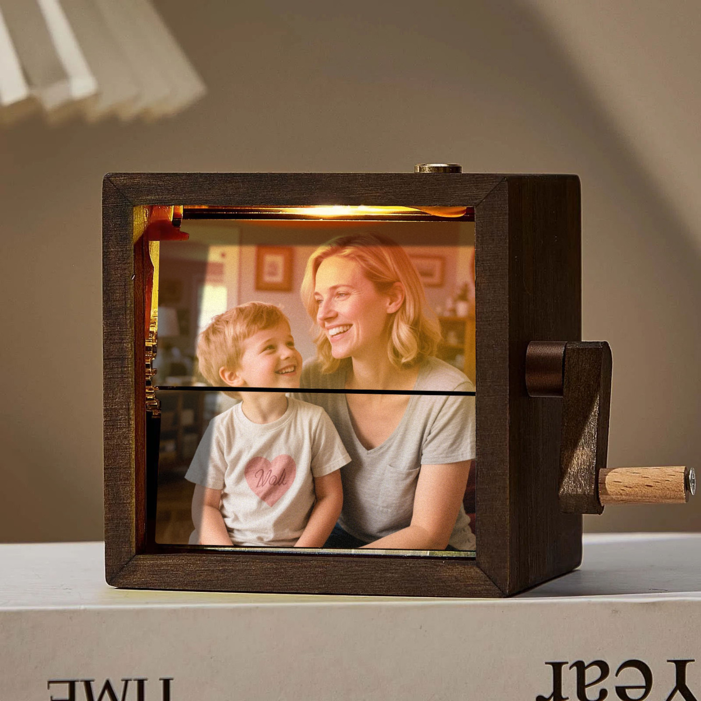 Mother's Day Gifts Custom Photo Flipbook Frame Animation Machine Gifts For Mom