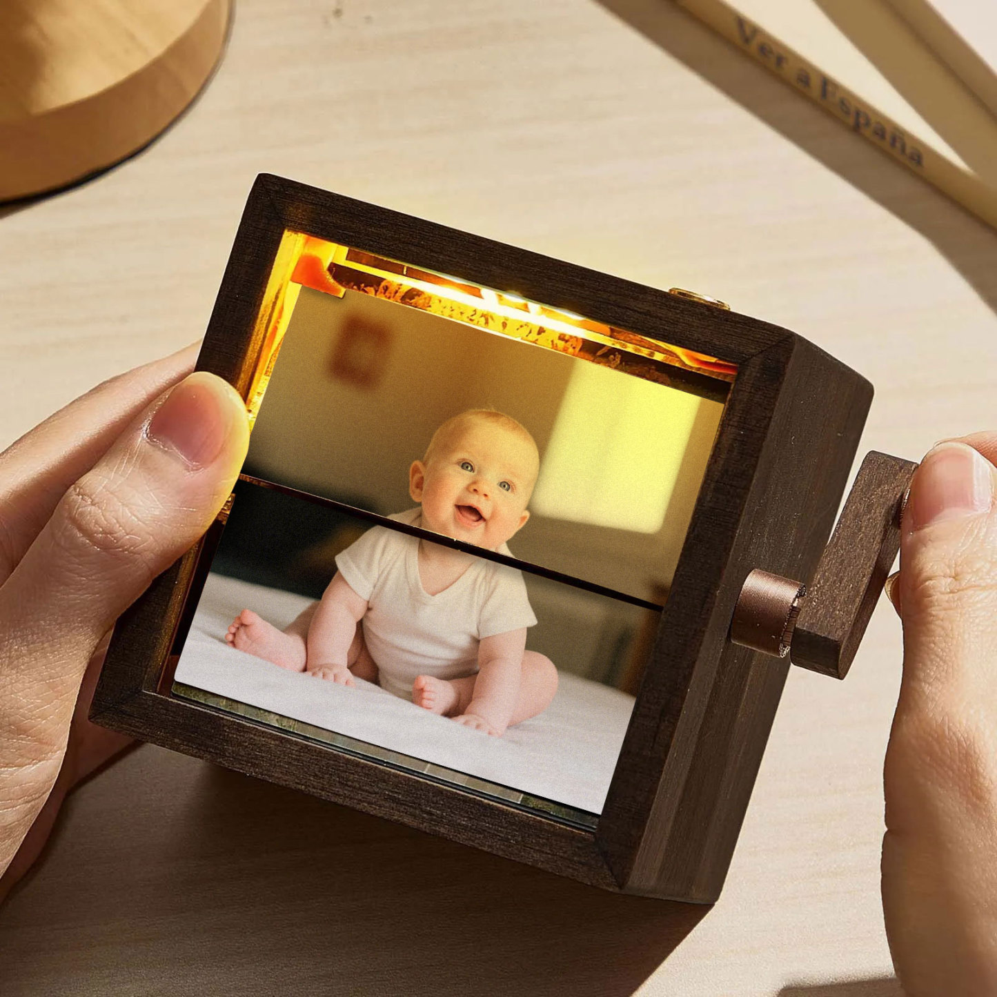 Hand-crank Animation Machine Custom Hand-cranked Flipbook Box Photo Fl