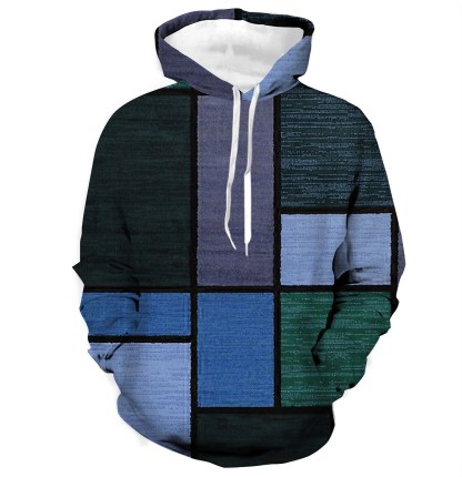 Men's Plaid Graphic Color Block Casual Daily Casual Long Sleeve Hoodie Pullover