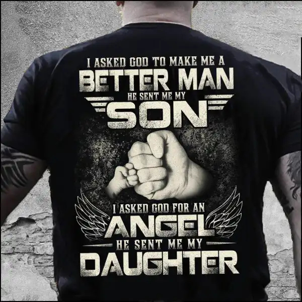 Being A Father Is An Honour Men's Outdoor Tactical Cotton T-Shirt