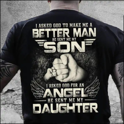 Being A Father Is An Honour Men's Outdoor Tactical Cotton T-Shirt