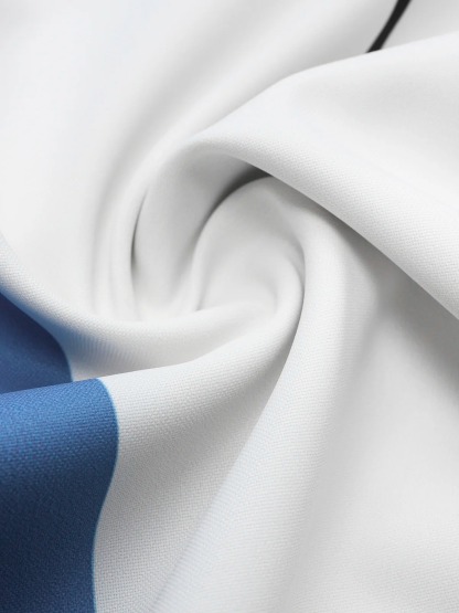 Rhyvra Hawaiian Shirt for Men Vintage Hawaiian Bowling Geometric Print Casual Breathable Hawaiian Chest Pocket Short Sleeve Shirt