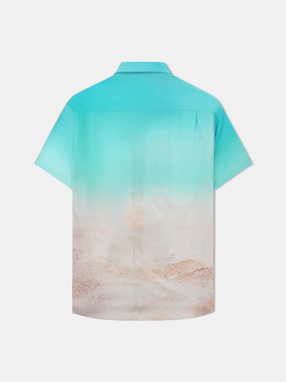 Rhyvra Gorilla Carrying Taco And Beer Chest Pocket Short Sleeve Casual Shirt