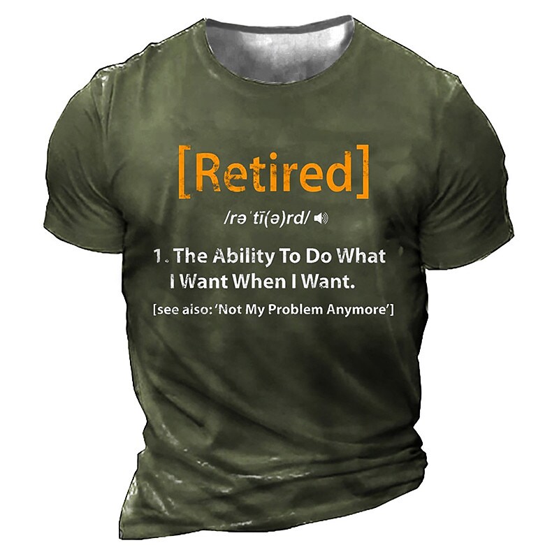 Men's Retired T-shirt