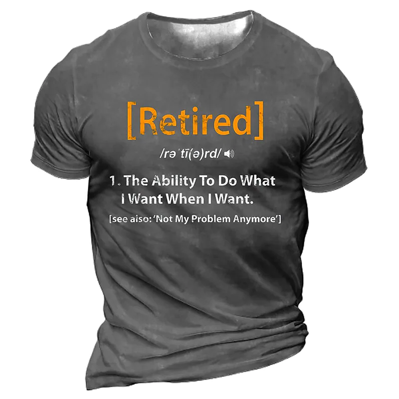 Men's Retired T-shirt