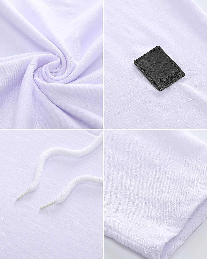 Men's Solid Color Sports & Outdoor Long Sleeve Pullover Hoodie Sweatshirt