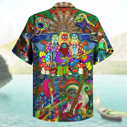 Men's Shirt Print Cartoon