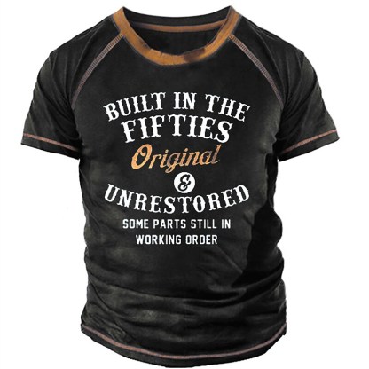 已上架Men's T shirt  3D Print Graphic Letter