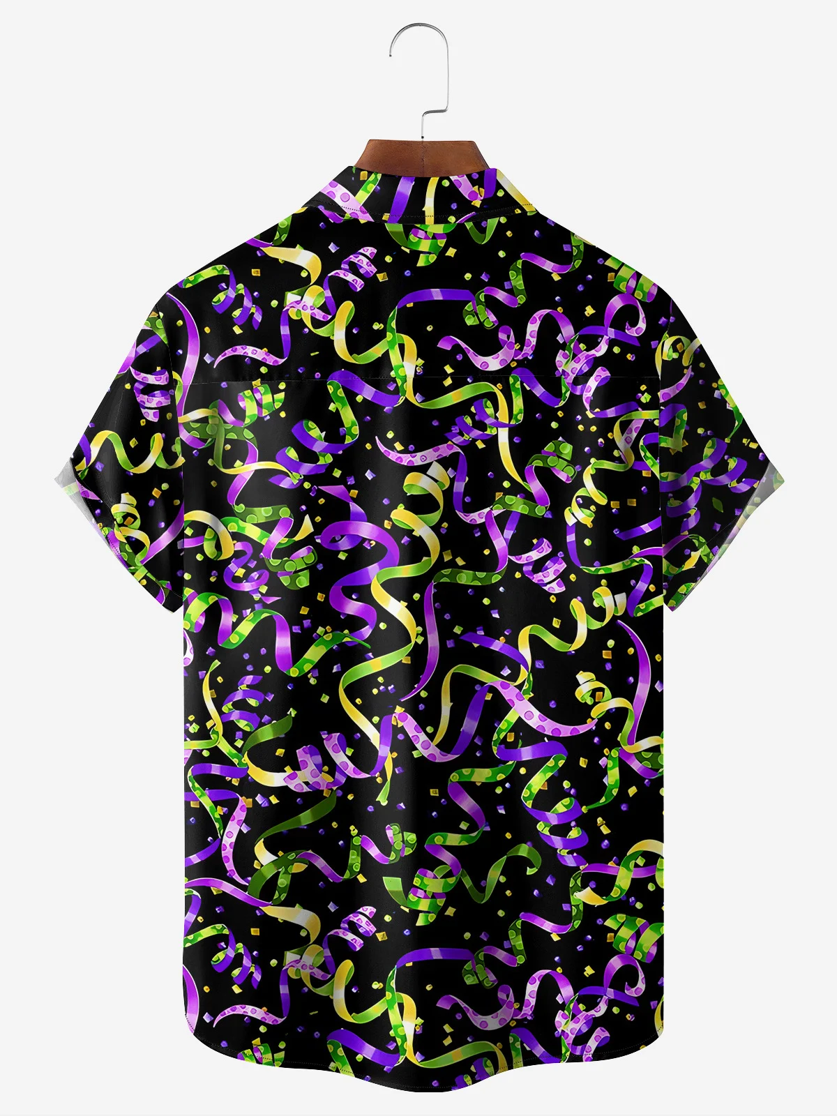 Rhyvra Hardaddy Carnival Chest Pocket Short Sleeve Casual Shirt