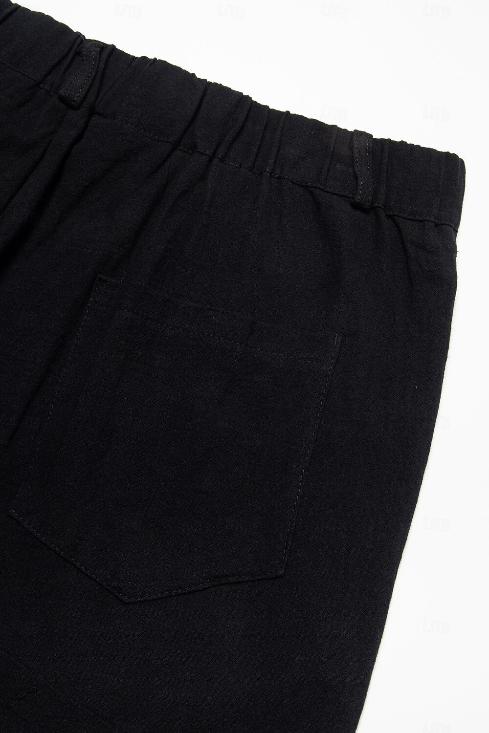 Men's Shorts Linen Shorts Summer Shorts Pleated Shorts Pocket Pleats Straight Leg Plain Comfort Breathable Short Casual Daily Holiday Linen Cotton Blend Fashion Designer Black White