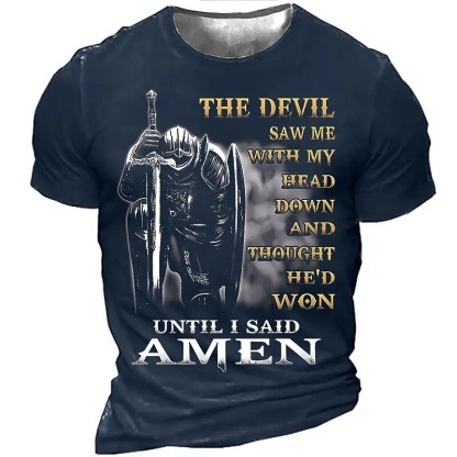 Men's Unisex Templar Cross Graphic Prints Soldier T shirt Distressed T Shirt Short Sleeve T shirt 3D Print Crew Neck Shirt Sports Designer Casual Outdoor Street Daily Light Yellow Black Yellow Summer