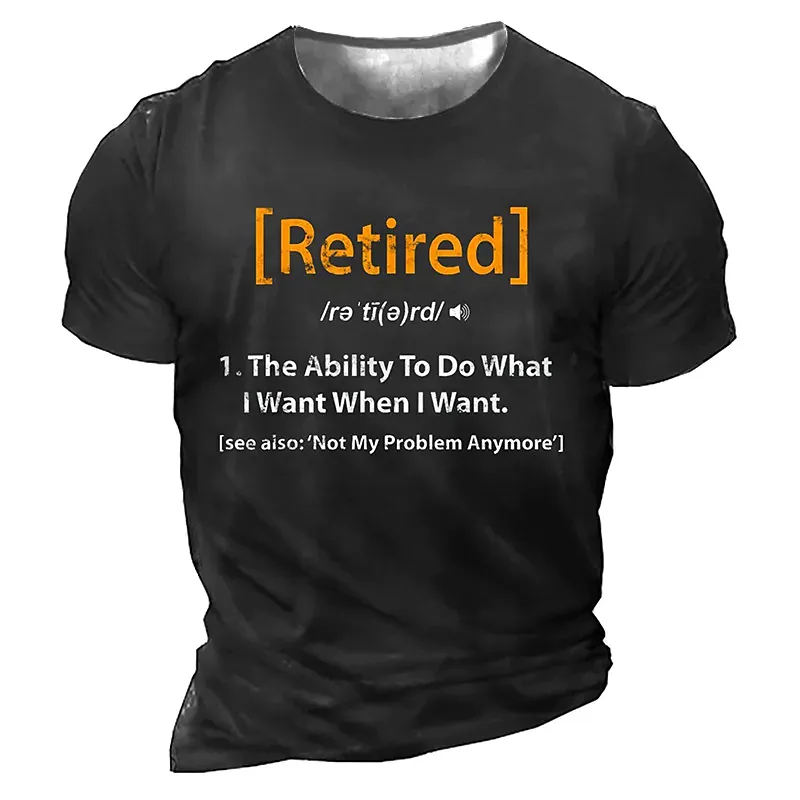 Men's Retired T-shirt