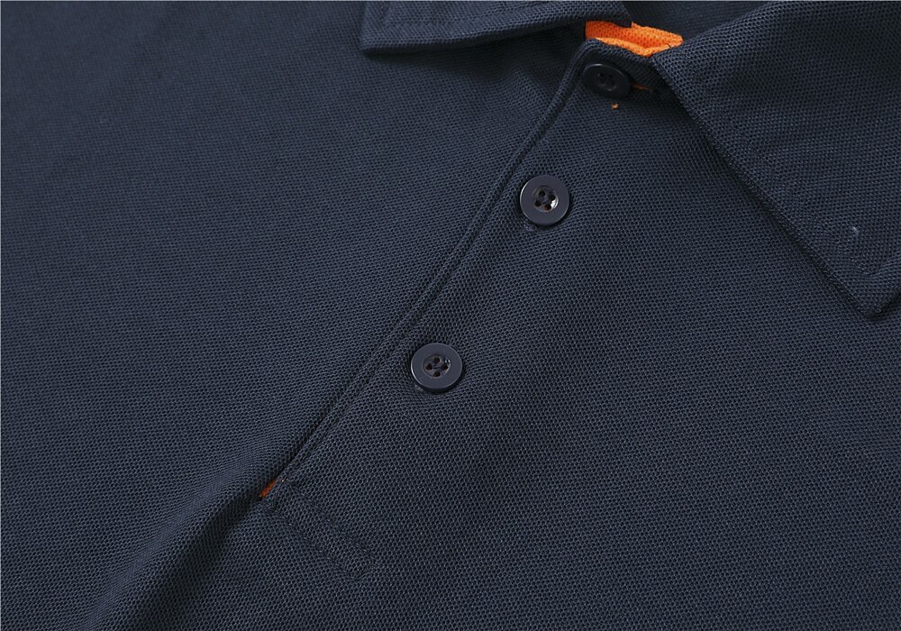 Men's Polo Shirt Golf Shirt Casual Holiday Lapel Classic Short Sleeve Fashion Basic Plain Button Summer Regular Fit Black Pink Wine Navy Blue Blue Orange Polo Shirt