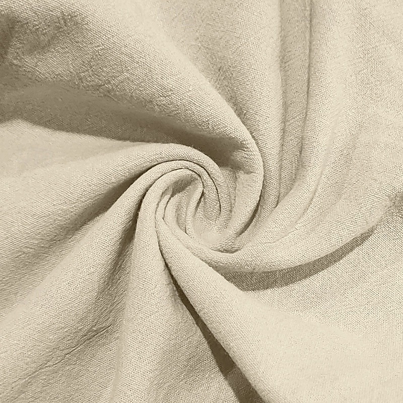 Men's Linen Pants Trousers Summer Pants Baggy Pants Beach Pants Drawstring Elastic Waist Straight Leg Plain Comfort Breathable Full Length Casual Daily Holiday Vacation Basic Black White