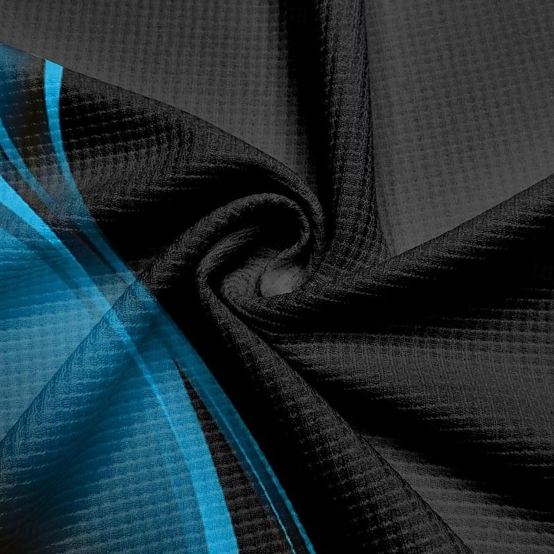 Men's Graphic Prints Geometry Waffle Polo Shirts Polo Shirts Short Sleeve Polo Shirts Turndown Casual Going out Print Yellow Blue Purple