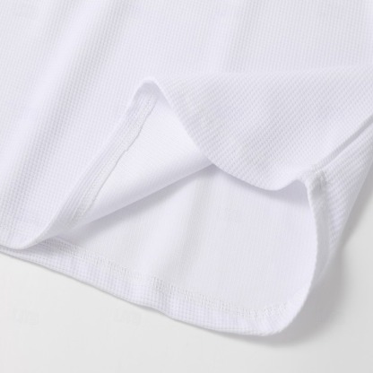 Men's Waffle Tank Top Tank Top Vest Undershirt Sleeveless Shirt Plain V Neck Street Casual Sleeveless Clothing Apparel Fashion Classic Comfortable Big and Tall