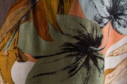 Men's Casual Flowers Print Short Sleeve T-Shirt