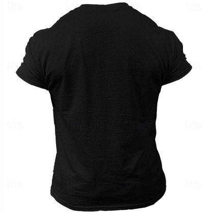  Men's Funny Husband T Shirt Short Sleeve T shirt 3D Print Crew Neck Shirt Fashion Daily Street Daily Black Red Blue Summer Spring Clothing Apparel