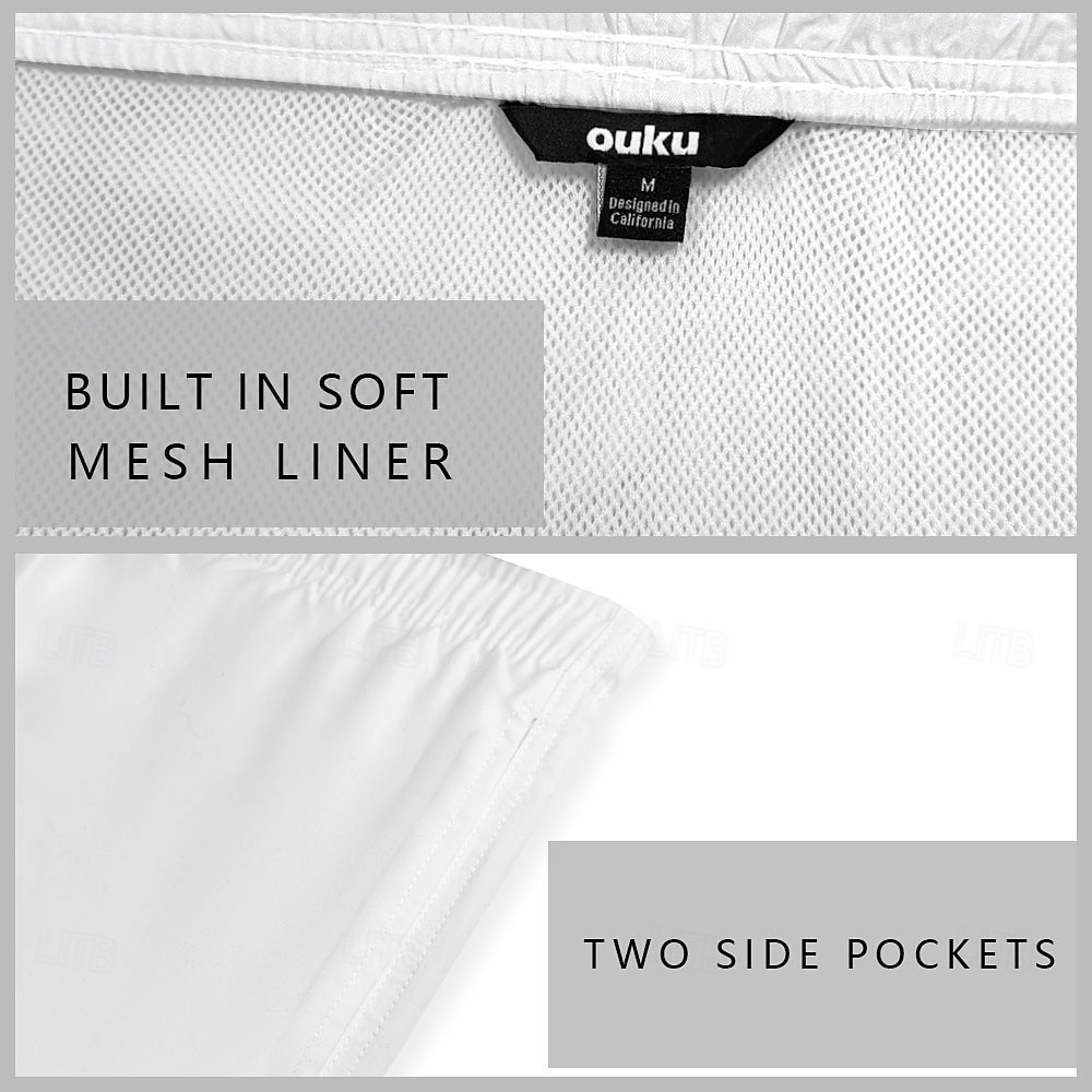 Men's Turtle Sea Creatures Swimming Trunks Board Shorts Swim Shorts Mid Waist Streetwear Hawaiian Casual Holiday Beach Vacation Wear Pocket Drawstring Elastic Waist Designer Clothing Apparel