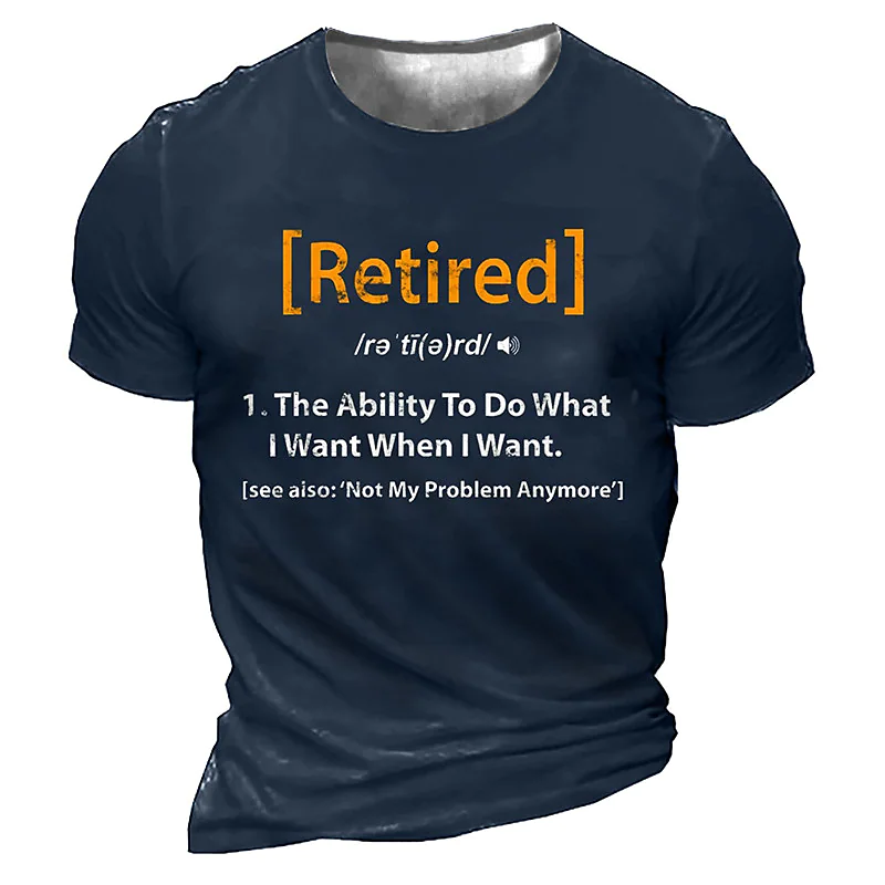 Men's Retired T-shirt