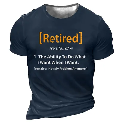Men's Retired T-shirt