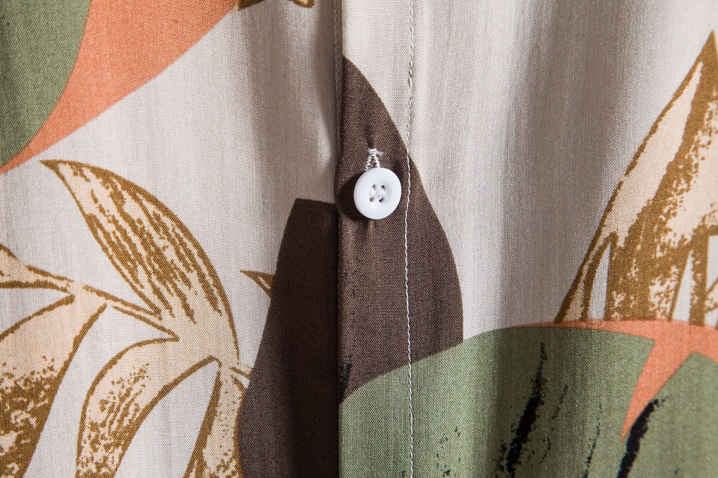 Men's Casual Flowers Print Short Sleeve T-Shirt