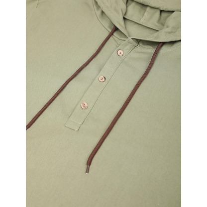 Men's Shirt Linen Shirt Calico Shirt Summer Shirt Beach Wear Plain Vacation Curise White Blue Brown Green Long Sleeve Hooded Spring & Summer Clothing Apparel