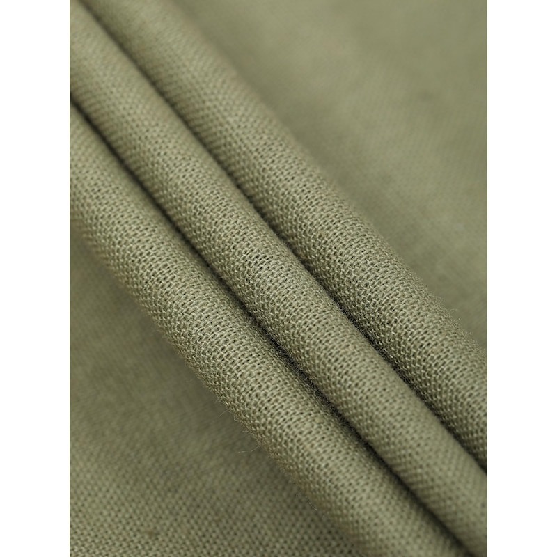 Men's Shirt Linen Shirt Calico Shirt Summer Shirt Beach Wear Plain Vacation Curise White Blue Brown Green Long Sleeve Hooded Spring & Summer Clothing Apparel