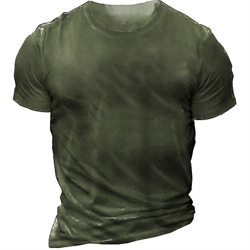 Men's Skull Letter Graphic Prints T shirt Graphic Tee Slogan T Shirts Retro Shirts Short Sleeve T shirt 3D Print Crew Neck Shirt Vintage Sports Designer Outdoor Street Daily Black Navy Blue Green