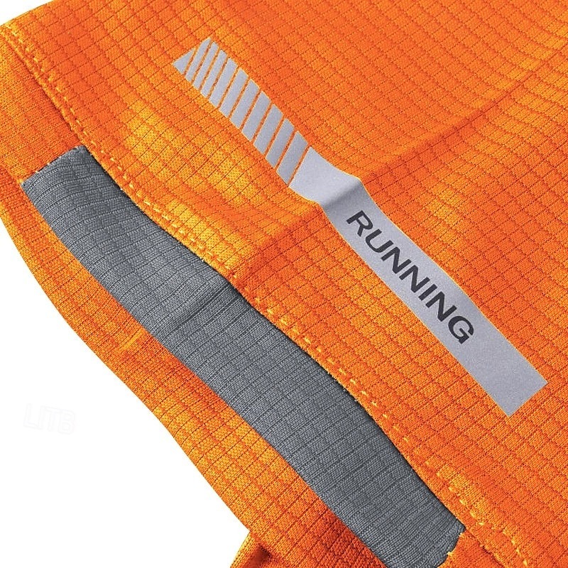 Men's T Shirt Muscle Shirts Short Sleeve Crewneck Summer Active Classic Sports & Outdoor Running Light Blue Black White Top Tee for Men