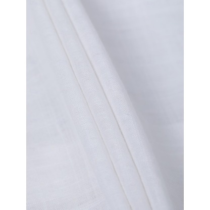 Men's Shirt Linen Shirt Band Collar Shirt Summer Shirt Beach Wear Button Up Shirt Plain Casual Daily Black White Blue Orange Short Sleeve Band Collar Summer Clothing Apparel