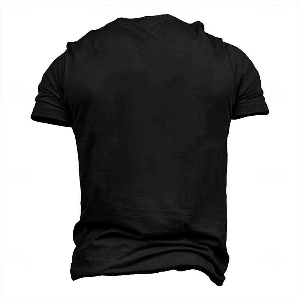  America's 250th Anniversary Men's American US Flag Eagle T Shirt Short Sleeve T shirt 3D Print Crew Neck Shirt Daily Military Daily Street Blue Heather Gray Black Summer Spring Clothing Apparel S M L