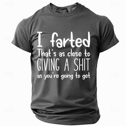 Men's Rude Offensive Funny Slang T Shirt Short Sleeve T shirt 3D Print Crew Neck Shirt Fashion Daily Street Daily Black Blue Green Summer Spring Clothing Apparel S M L XL XXL XXXL