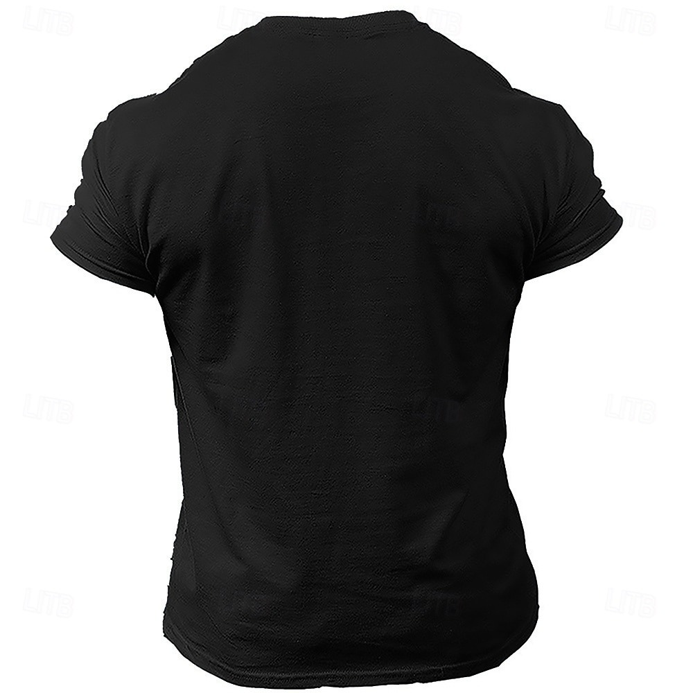  Men's Family Funny Slang T Shirt Short Sleeve T shirt 3D Print Crew Neck Shirt Fashion Daily Street Daily Black Red Blue Summer Spring Clothing Apparel