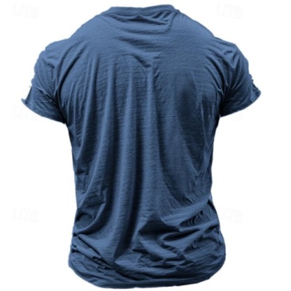  Men's Graphic Car Old Man T Shirt Short Sleeve T shirt 3D Print Crew Neck Shirt Casual Street Style Sports Outdoor Holiday Going out Black Blue Brown Spring & Summer Clothing Apparel