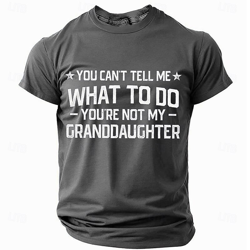 Men's Funny Slang T Shirt Short Sleeve T shirt 3D Print Crew Neck Shirt Fashion Daily Street Daily Black Blue Green Summer Spring Clothing Apparel S M L XL XXL XXXL