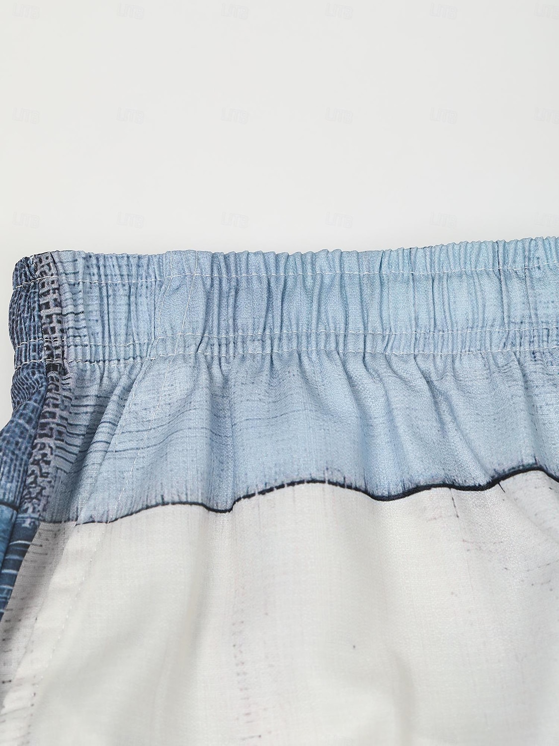 Plaid Color Block Men's Resort 3D Printed Casual Pants Trousers Elastic Waist Drawstring Loose Fit Straight-Leg Summer Beach Pants S TO 3XL