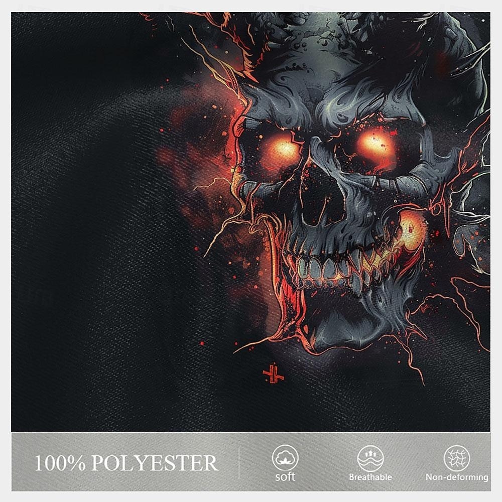 Men's Skull Dragon Skeleton Sweat Pants Swimming Trunks Board Shorts Mid Waist Vintage Designer Punk & Gothic Casual Holiday Club Designer Clothing Apparel