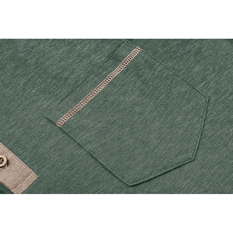 Men's T Shirt Henley Shirt Short Sleeve Shirt Tee Top Short Sleeve Henley Summer Color Block Solid / Plain Color Fashion Designer Fashion Vacation Street Going out Navy Black White Top Tee for Men