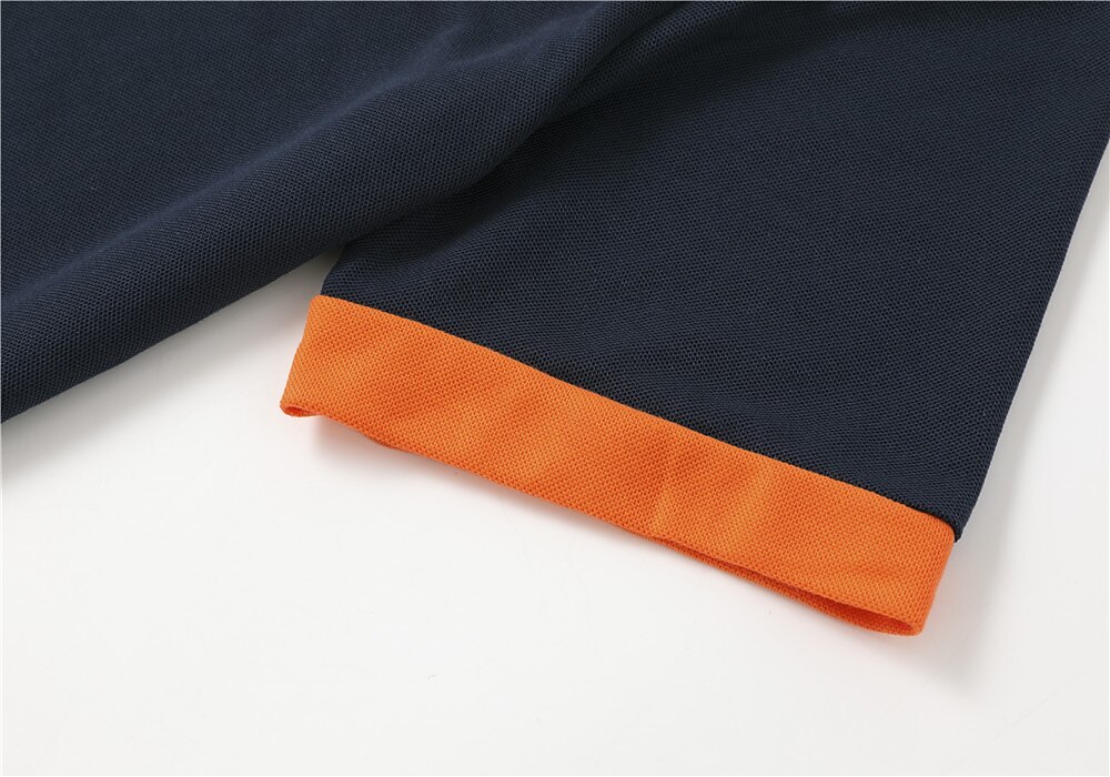 Men's Polo Shirt Golf Shirt Casual Holiday Lapel Classic Short Sleeve Fashion Basic Plain Button Summer Regular Fit Black Pink Wine Navy Blue Blue Orange Polo Shirt