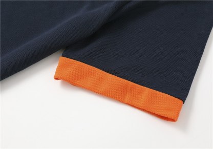 Men's Polo Shirt Golf Shirt Casual Holiday Lapel Classic Short Sleeve Fashion Basic Plain Button Summer Regular Fit Black Pink Wine Navy Blue Blue Orange Polo Shirt